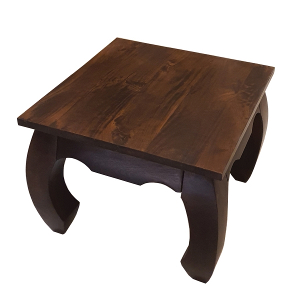 Holztisch OPIUM 60x60 braun - GAT. II  Holztisch OPIUM 60x60 braun - GAT. II