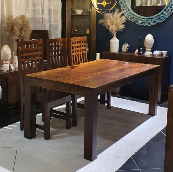 Tisch HAGA 180x100 aus Holz mit Erweiterungen - II Wahl.  Tisch HAGA 180x100 aus Holz mit Erweiterungen - II Wahl.